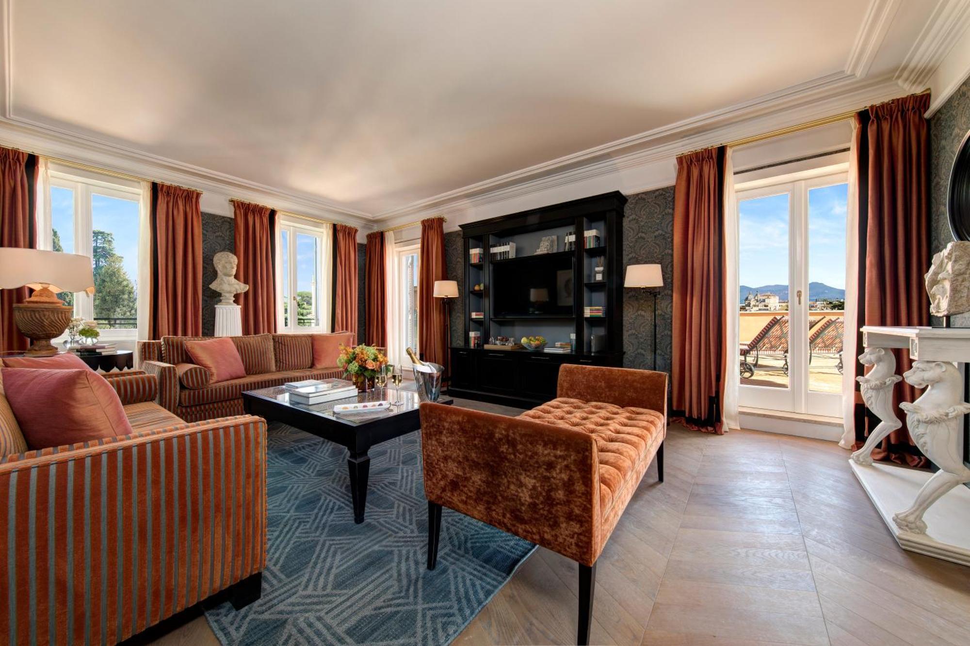 Rocco Forte Hotel De La Ville 로마 외부 사진