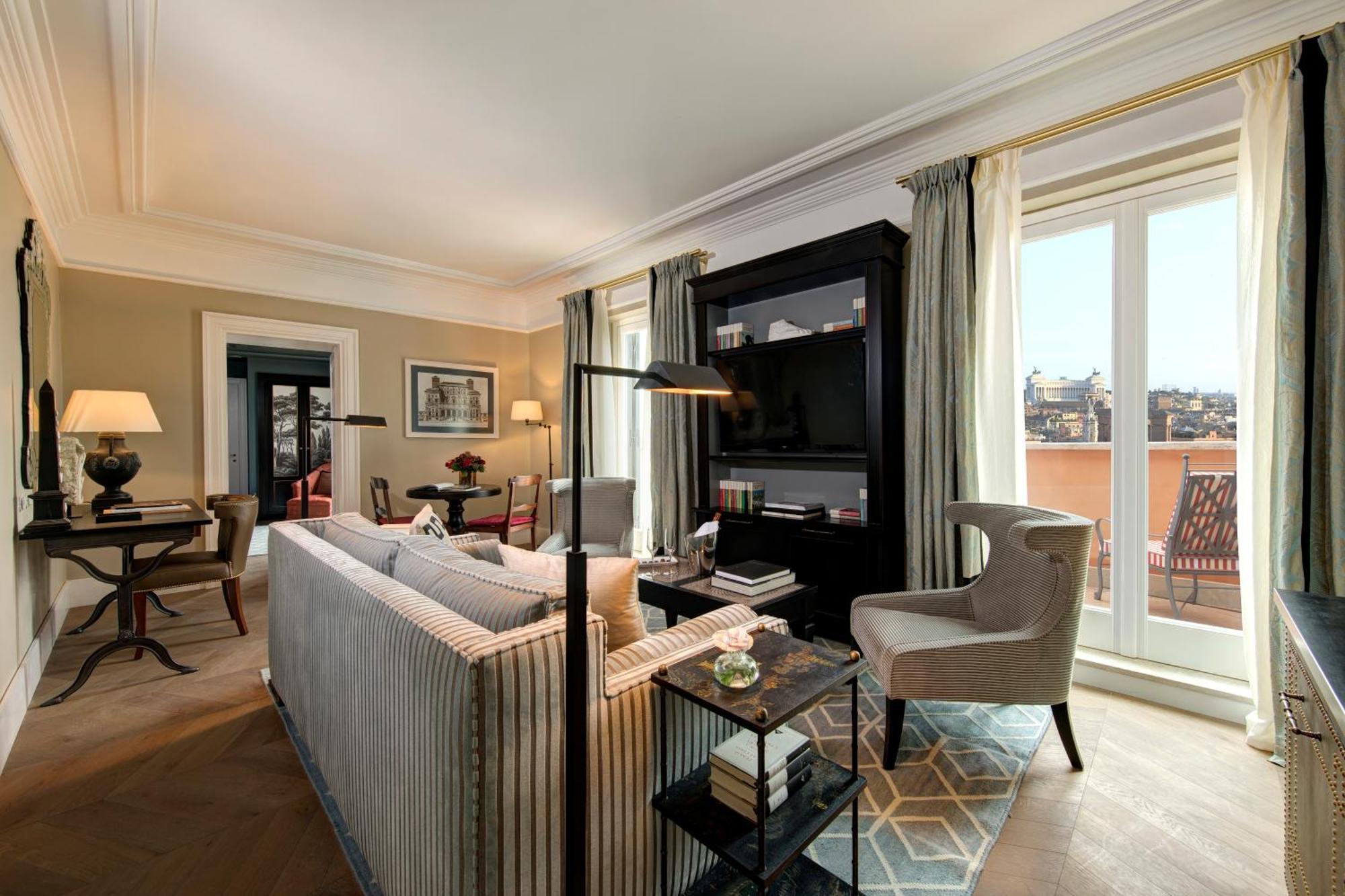 Rocco Forte Hotel De La Ville 로마 외부 사진